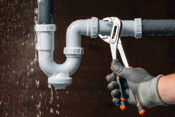 Professional Plumbing technician working in New London, CT